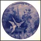 Love Birds Collector Plate by Toni Schoener MAIN