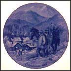 Bringing Home The Tree Collector Plate by Kurt Bauer MAIN