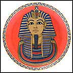 The Gold Mask of King Tutankhamun Collector Plate MAIN