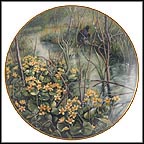 Marsh Marigold Collector Plate by Gerda Neubacher MAIN