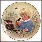 A Magical Moment Collector Plate by Lorraine Trester MAIN