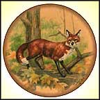Red Fox Collector Plate by Lowell Davis MAIN