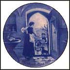 Flowers For Mother Collector Plate by Toni Schoener MAIN