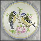 Blue Titmouse Collector Plate by Wolfgang Gawantka MAIN