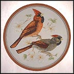 Cardinal Collector Plate by Wolfgang Gawantka MAIN