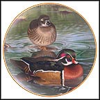 Pair Of Carolina Woodducks Collector Plate by Trevor Boyer MAIN