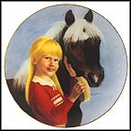 Elizabeth Collector Plate by Leesa Hoffman MAIN