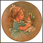 Becky And Baby Collector Plate by Leo Jansen MAIN