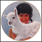 My Best Friend Collector Plate by Derk Hansen MAIN