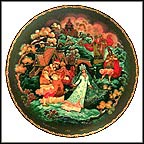 The Snowmaiden And Her Parents Collector Plate by Sergei B. Devyatkin MAIN