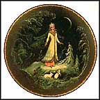 The Snowmaiden, Snegurochka Collector Plate by Antolyi Aleksandrovich Kamorin MAIN