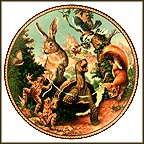 The Hare And The Tortoise Collector Plate by Michael Hampshire MAIN