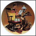 Father's Day Collector Plate by Don Spaulding MAIN