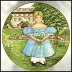 Ann By The Terrace Collector Plate by Barbara Marsten And Valentin Mandrajji MAIN
