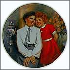 Annie And Grace Collector Plate by William Chambers MAIN