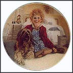 Annie And Sandy Collector Plate by William Chambers MAIN