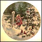 Winter Concert Collector Plate by Mimi Jobe MAIN