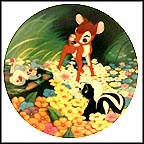 Bambi's New Friends Collector Plate by Disney Studio Artists MAIN