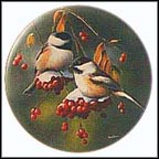 The Chickadee Collector Plate by Kevin Daniel MAIN