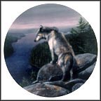 The Silent One Collector Plate by Kevin Daniel MAIN