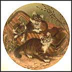 Gone Fishing: Maine Coons Collector Plate by Amy Brackenbury MAIN