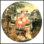 Little Miss Muffet Collector Plate by Scott Gustafson MAIN