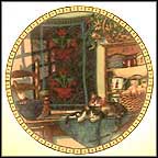 Lazy Morning Collector Plate by Hannah Hollister Ingmire MAIN