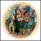 The Patriots Parade Collector Plate by Joseph Csatari MAIN
