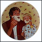 Lil Shaver Collector Plate by Barbara Bradley MAIN