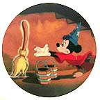 Mickey Makes Magic Collector Plate by Disney Studio Artists MAIN
