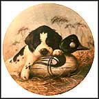 Dog Tired - The Springer Spaniel Collector Plate by Lynn Kaatz MAIN