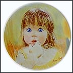 Fascination Collector Plate by Frances Hook MAIN