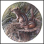 The Chipmunk Collector Plate by Kevin Daniel MAIN