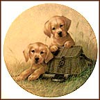 Gone Fishin' Collector Plate by Lynn Kaatz MAIN