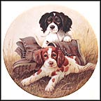 Pups 'n' Boots Collector Plate by Lynn Kaatz MAIN