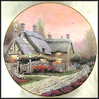 McKenna's Cottage Collector Plate by Thomas Kinkade MAIN
