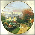 Open Gate Cottage Collector Plate by Thomas Kinkade MAIN