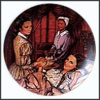 Melanie Gives Birth Collector Plate by Raymond Kursar MAIN