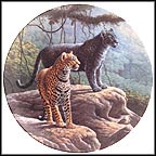 The Jaguar Collector Plate by Lee Cable MAIN