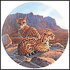 The Ocelot Collector Plate by Lee Cable MAIN