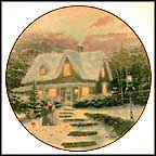 Home To Grandma's Collector Plate by Thomas Kinkade MAIN