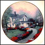 Home Sweet Home Collector Plate by Thomas Kinkade MAIN