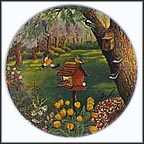 Flurry Of Activity Collector Plate by Carol Decker MAIN