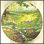 Tiny Twirling Treasures Collector Plate by Carol Decker MAIN