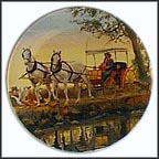 The Surrey With The Fringe On Top Collector Plate by Mort Künstler MAIN