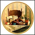 Blueberry Muffins Collector Plate by Michael J. Weber MAIN