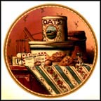 Chocolate Chip Oatmeal Cookies Collector Plate by Michael J. Weber MAIN
