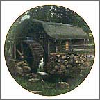 New London Grist Mill Collector Plate by Craig Tennant MAIN