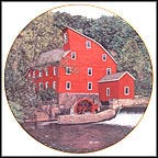 Old Red Mill Collector Plate by Craig Tennant MAIN