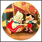 I've Got No Strings Collector Plate by Disney Studio Artists MAIN